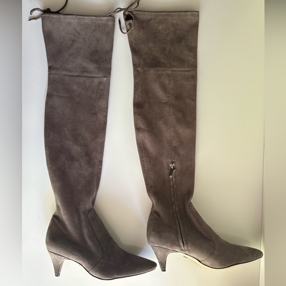 Sam Edleman Kristie Over The Knee Pointed Toe
Kitten Heel Taupe Women's Size 6.5 - Picture 1 of 6